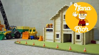 Папа Рич (Rich) Видео для детей (развивающее, обучающее) строим дом для игрушек (игрушечный дом) Папа Рич (Rich) Видео для детей (развивающее, обучающее) строим дом для игрушек (игрушечный дом)
