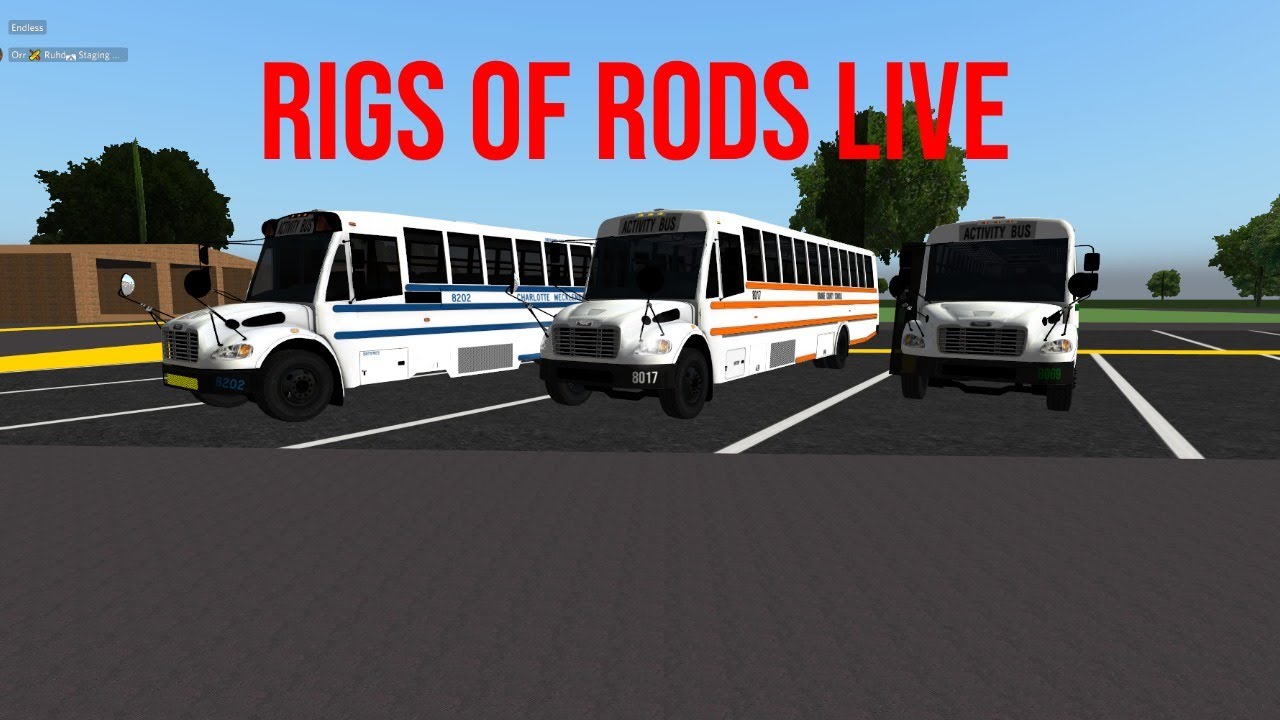 Rigs of Rods Live# - N.C. C2 Activity Buses - YouTube