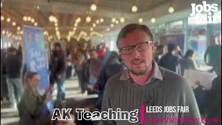 Ak Teaching At The Leeds Jobs Fair On Wednesday 7Th February 2024