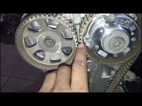 Vw polo 1.0 litre engine timing - YouTube