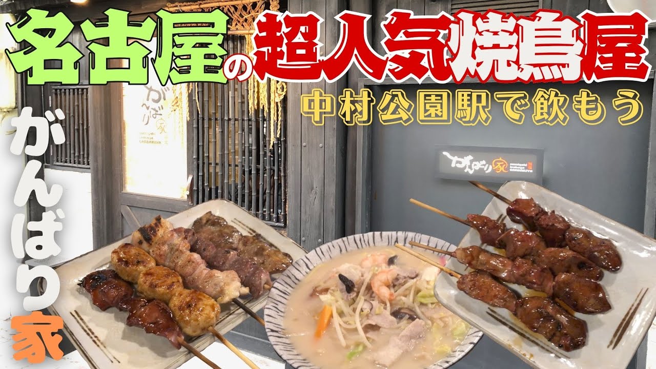 【名古屋グルメ】中村公園の超絶うまい焼鳥❗️焼き加減絶妙過ぎ‼️