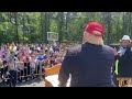 ‘Donald Trump’ visits Camp B’lev Echad in Lakewood