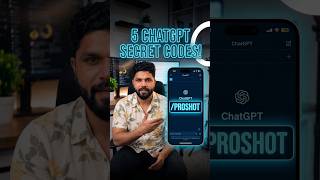 ChatGPT Ke 5 SECRET CODES 🤯#ChatGPT #ChatGPTTips #ChatGPTPrompts #shorts #viral #HarryMunjapara