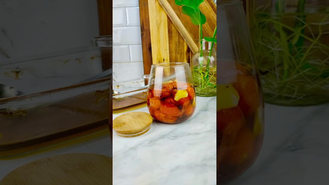 Como fazer tomate confitado