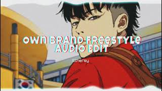 Own Brand Freestyle
