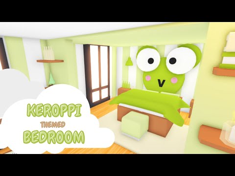 🍵 KEROPPI Bedroom SPEEDBUILD!✨|Adopt Me!|