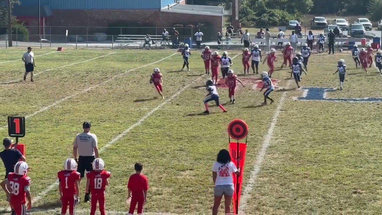Caden McCullough QB Boot 1st Down - Red Land Football