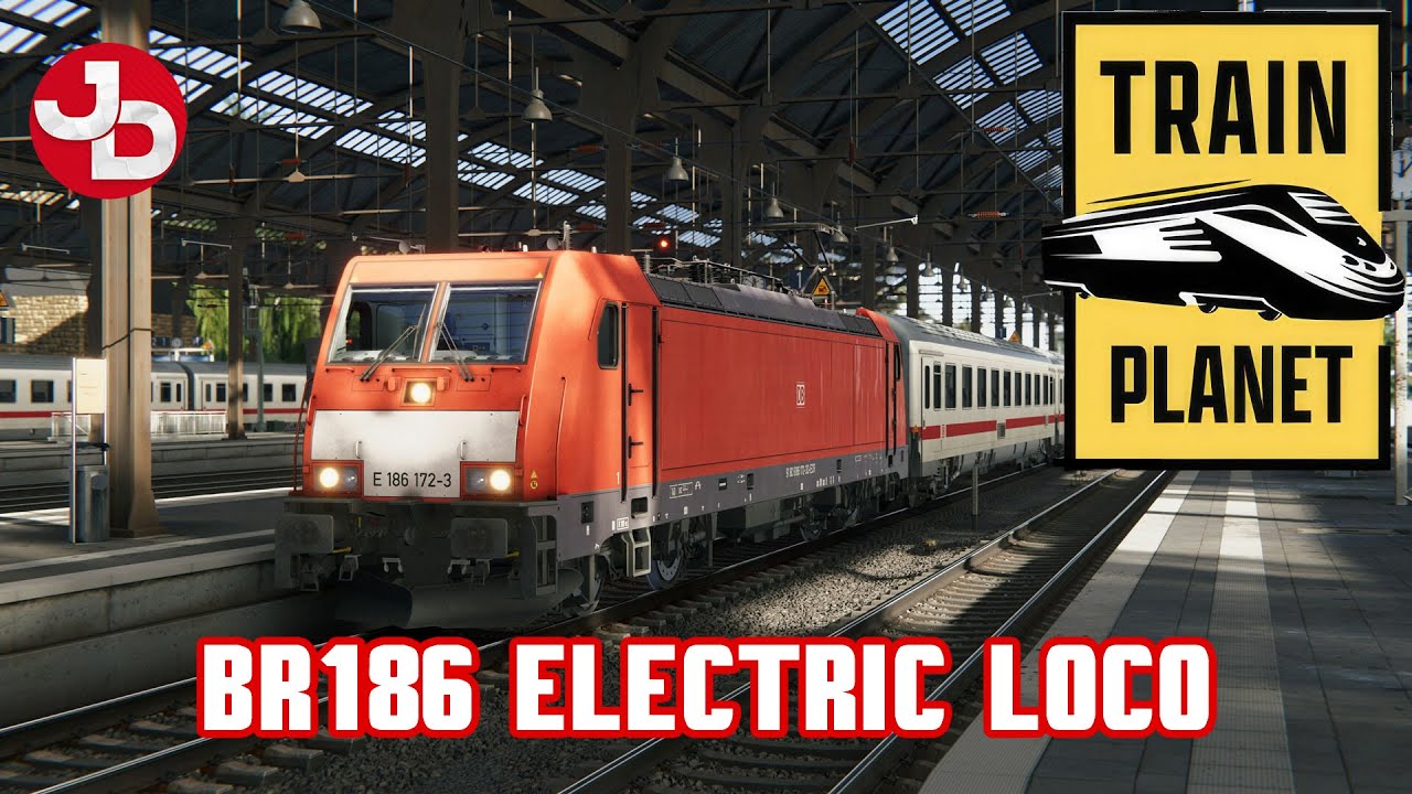 Train Planet | BR186 Electric Loco | PC Gameplay 1440p 60fps - YouTube