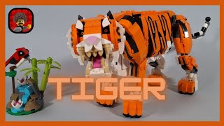 LEGO Creator 3 in 1 31129 Majestic Tiger Speed Build