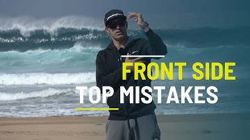 Windsurfing front side wave riding - mistakes part 1 by Josep Pons