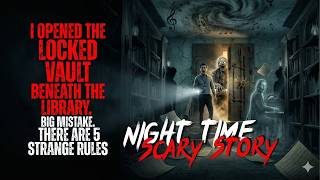 I Opened the Locked Vault Beneath the Library. Big Mistake | There are 5 strange rules