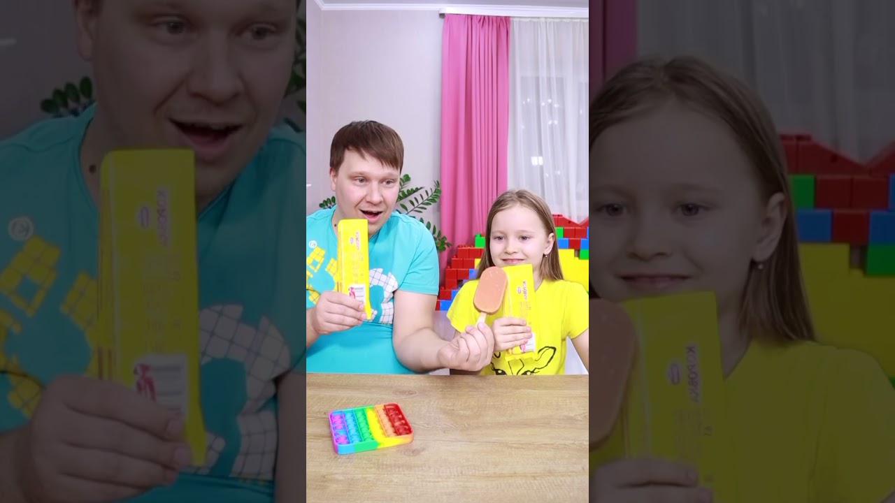 Ice cream prank on my dad 🍧 