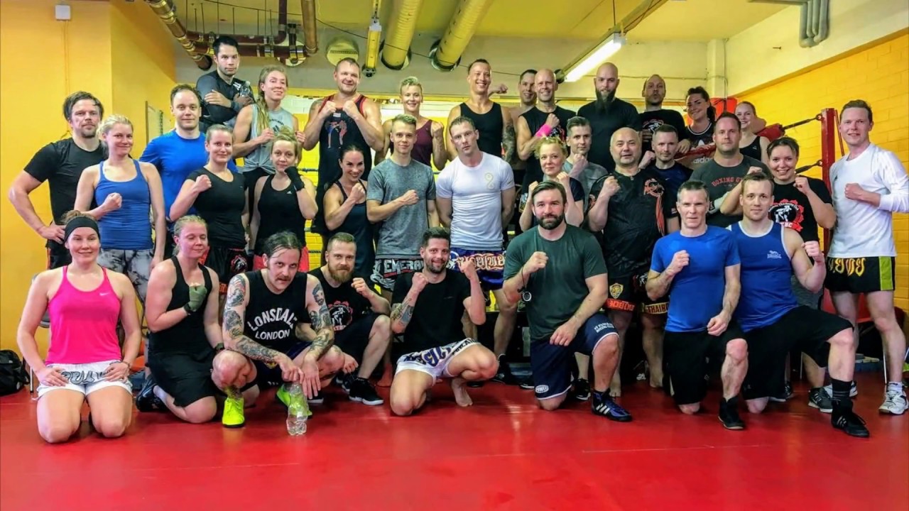Juho Haapojan nyrkkeilyleiri Helsinki Thaiboxing Clubilla