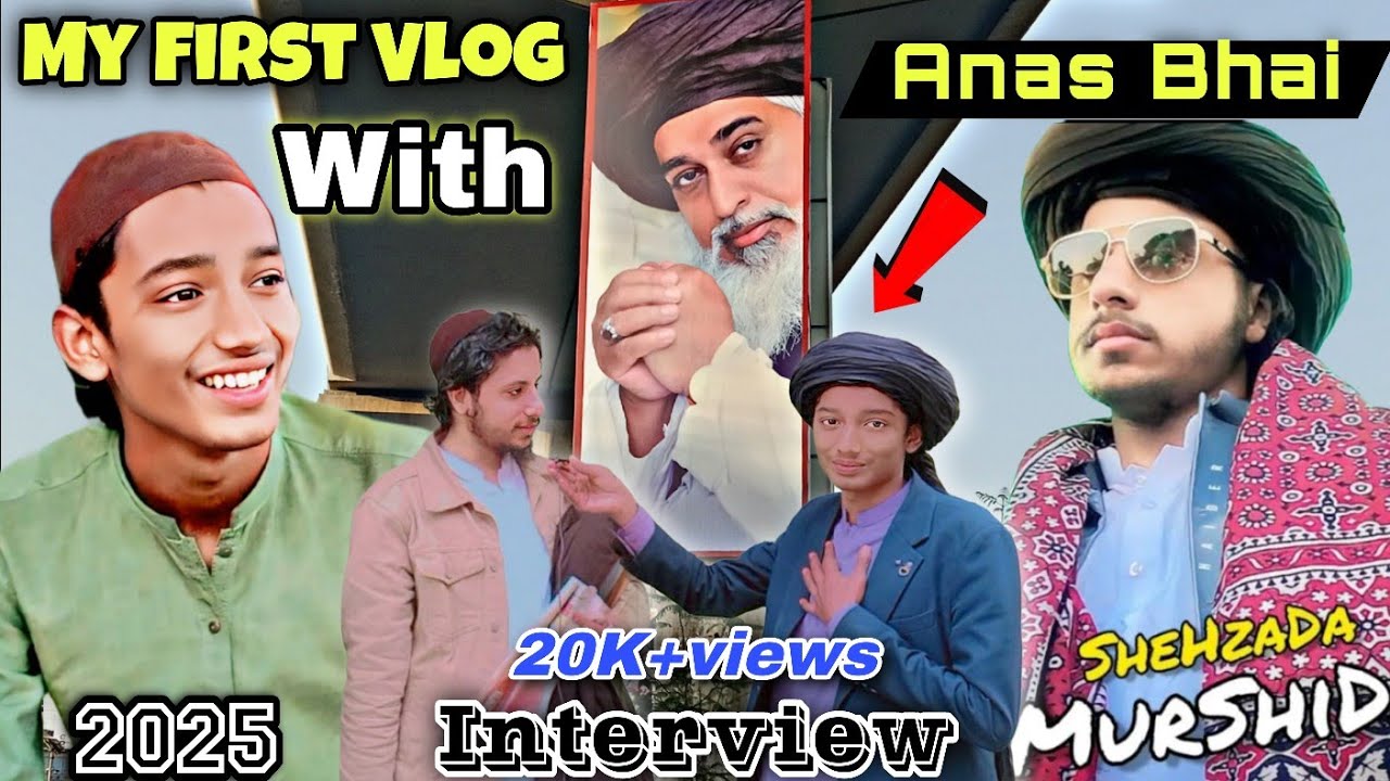My First Vlog With ️ Hafiz Anas Hussain Rizvi interview in TLP Markaz ...