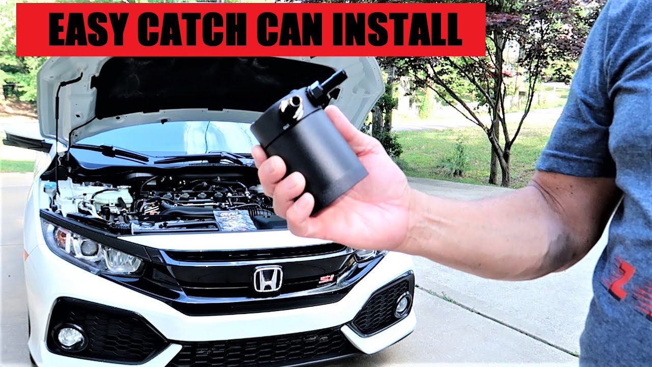 10th gen Honda Civic Catch Can install civicsi catchcan YouTube