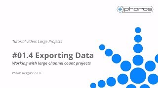 Tutorial Video Large projects 4/4: Exporting Data from AutoCAD or Visio