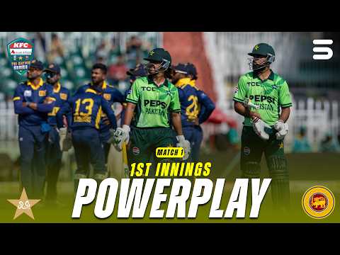 1st Innings Powerplay | Pakistan vs Sri Lanka | Match 1 | ODI Tri-Series 2026 | PCB | M9S1J