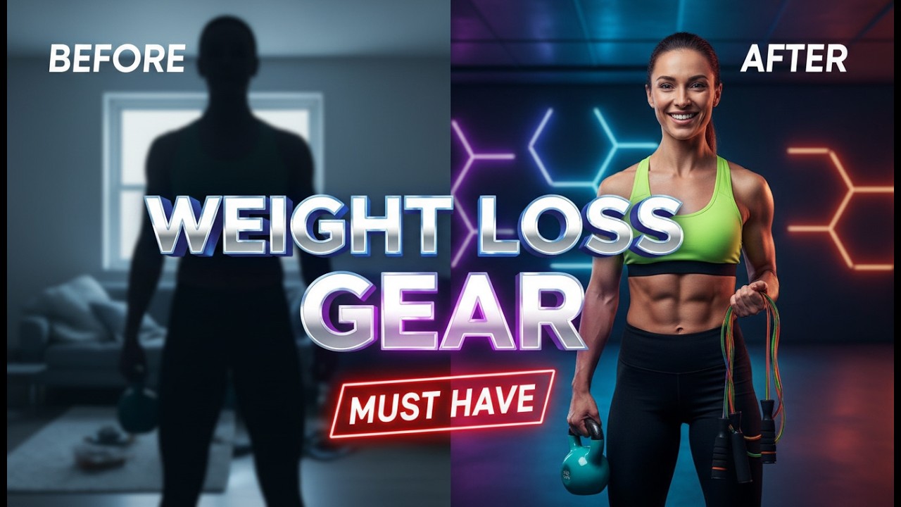 Best Essential Fitness Gear to Lose Weight at Home