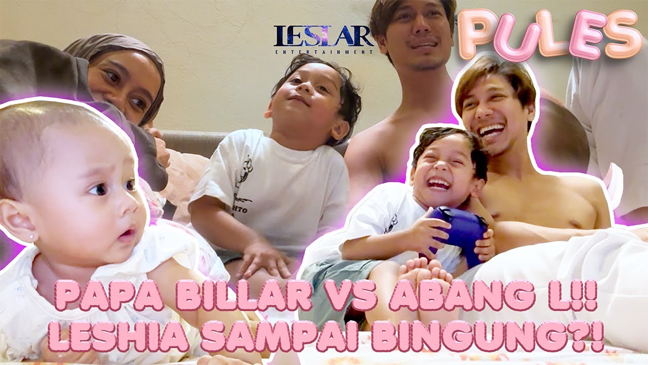 PULES : ABANG L MAIN GAME SAMA PAPA BILLAR, BUNDA LESTI DAN LESHIA JADI SUPORTER!