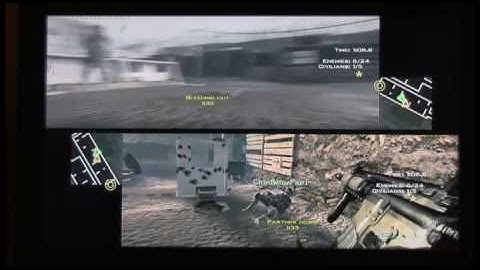 V - Learn how to pwn noobs like I do - Gameplay Tutorial - COD4 Call of Duty, Modern Warfare 2