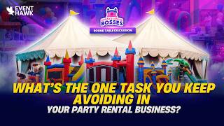 What’s the one task you keep avoiding in your party rental business?
