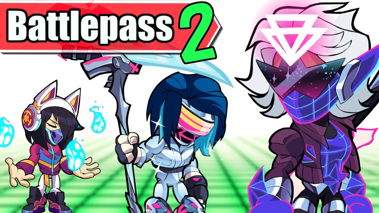 ITS HERE!! • Brawlhalla Battle Pass SEASON 2 • Complete Overview + 1v1