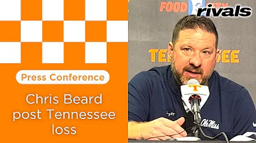 PRESS CONFERENCE: Ole Miss HC Chris Beard reacts to loss to Tennessee