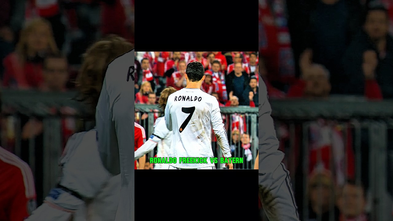 Cristiano Ronaldo Freekick ☠️