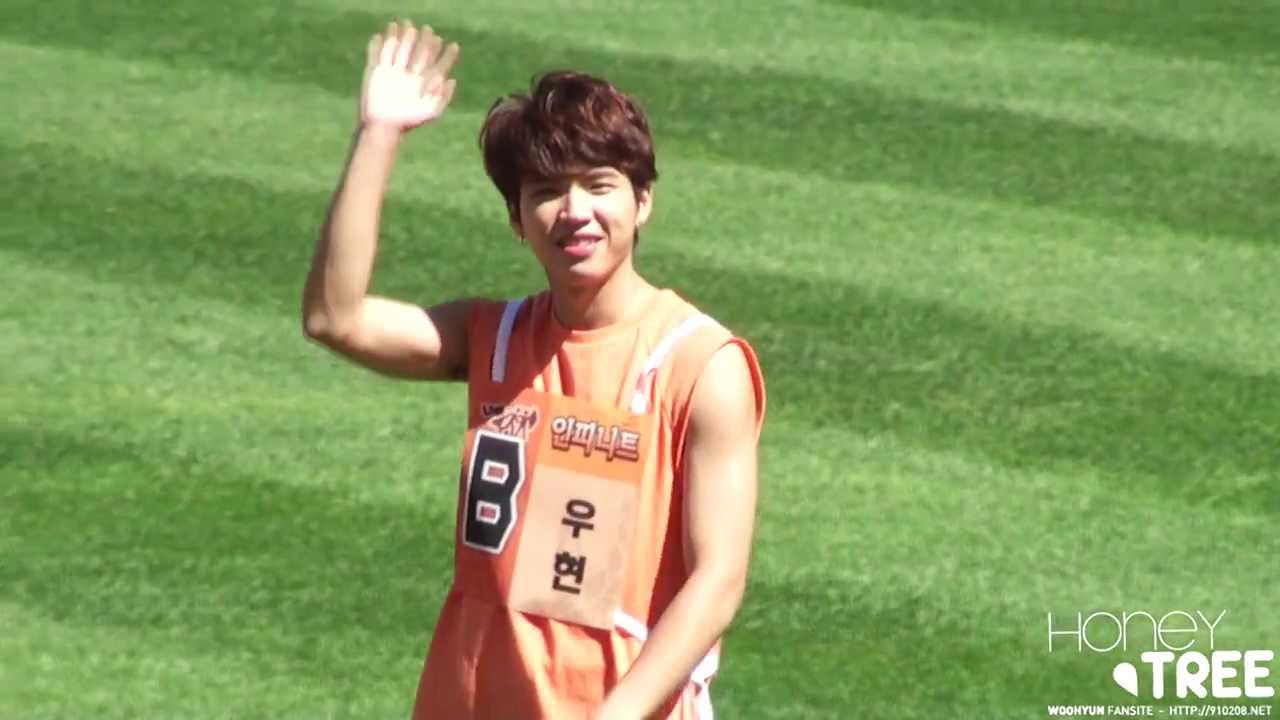 130903 MBC 아이돌 육상 대회 INFINITE WOOHYUN - 우현Part.2