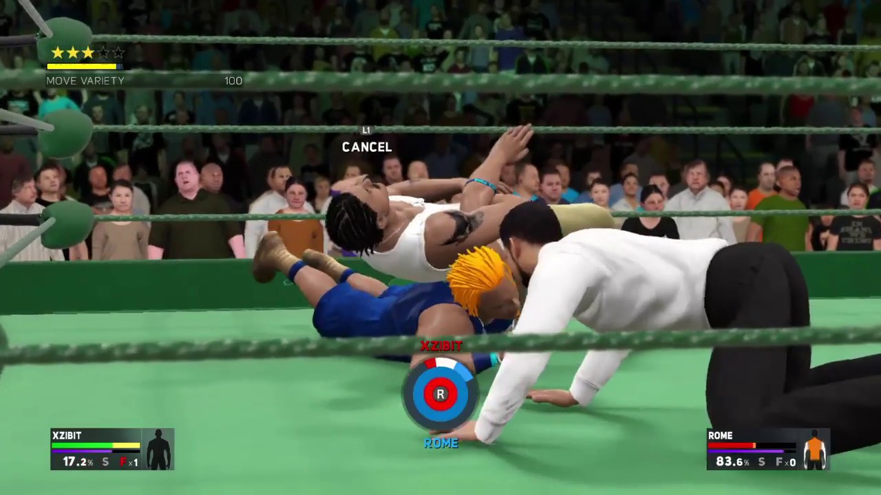 Def Jam 2K17 - Xzibit vs Rome - Foundation - Diego Attacks