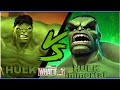 Hulk vs Hulk immortal fighting scene | what if...? Hulk vs Hulk immortal | marvelstudios |mcoc
