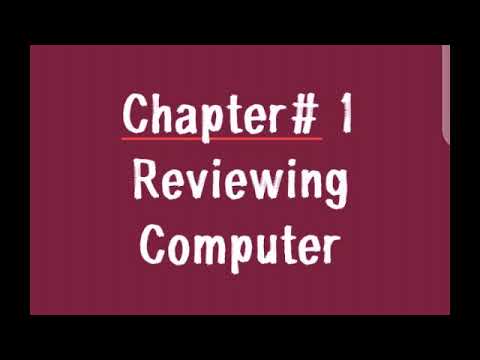 Grade: 4 ( Computer) Topic: Reviewing Computers - YouTube