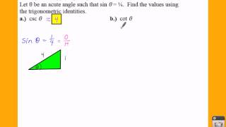 PC: 4.3 Notes: Example 6 - Applying Trigonometric Identities
