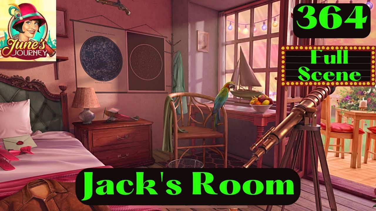 JUNE'S JOURNEY 364 | JACK'S ROOM (Hidden Object Game) *Full Mastered ...