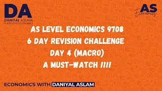 AS Level Economics 9708 Revision Challenge Day 4 (Macro)