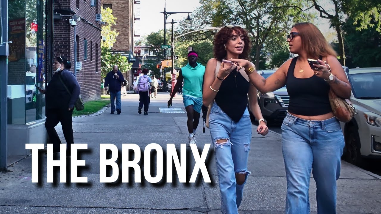Walking Tour of The Bronx | New York City 4K Real Street Sounds