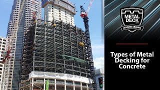Metal Decking For Concrete: Buyers Guide For Composite Metal Floor Decking [Types, Gauges, Finishes]