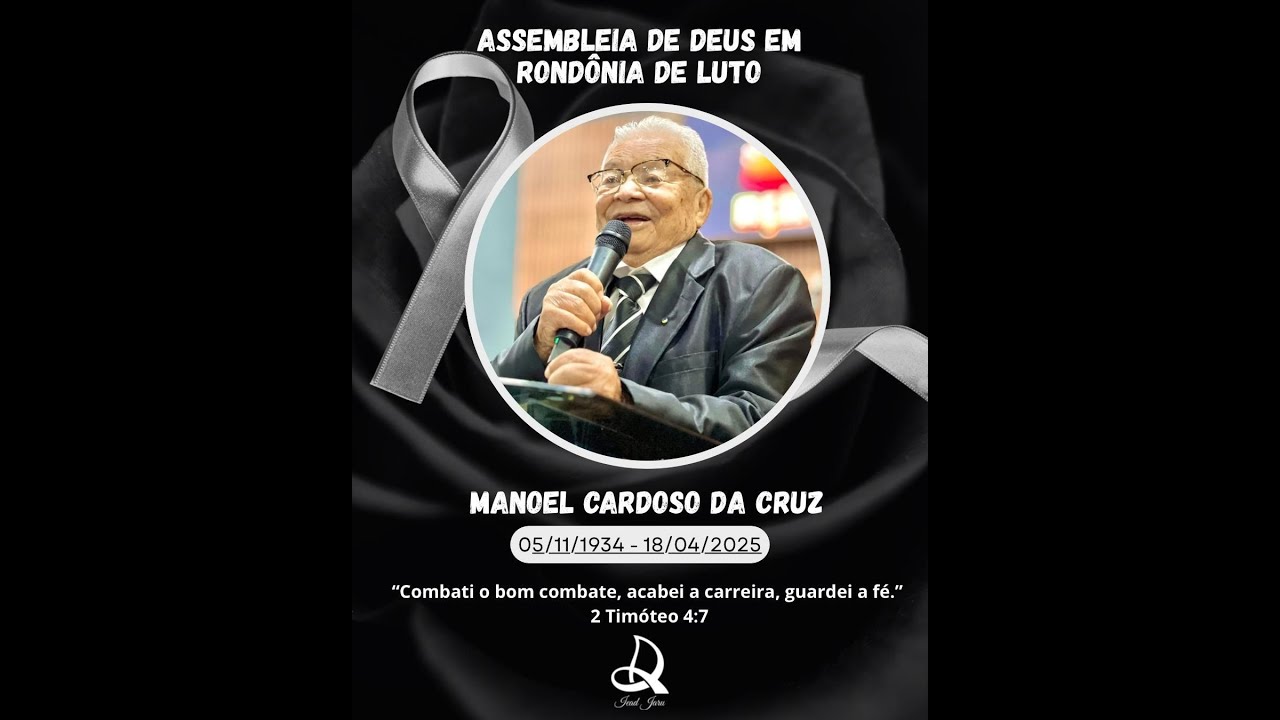 Culto Funebre Pastor Manoel Cardoso - Parte 02.
