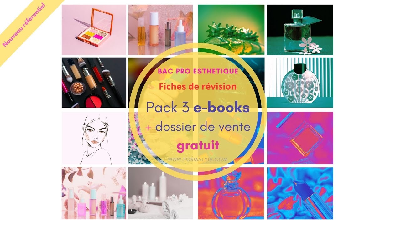Fiches révision Bac Pro esthétique - YouTube