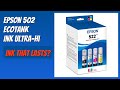 REVIEW (2026): Epson 502 EcoTank Ink Ultra-hi. Features