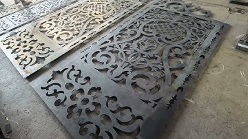 cửa cổng rào sắt cnc laser đẹp | Cửa rào sắt đẹp | Cổng Rào Đẹp Vlog
