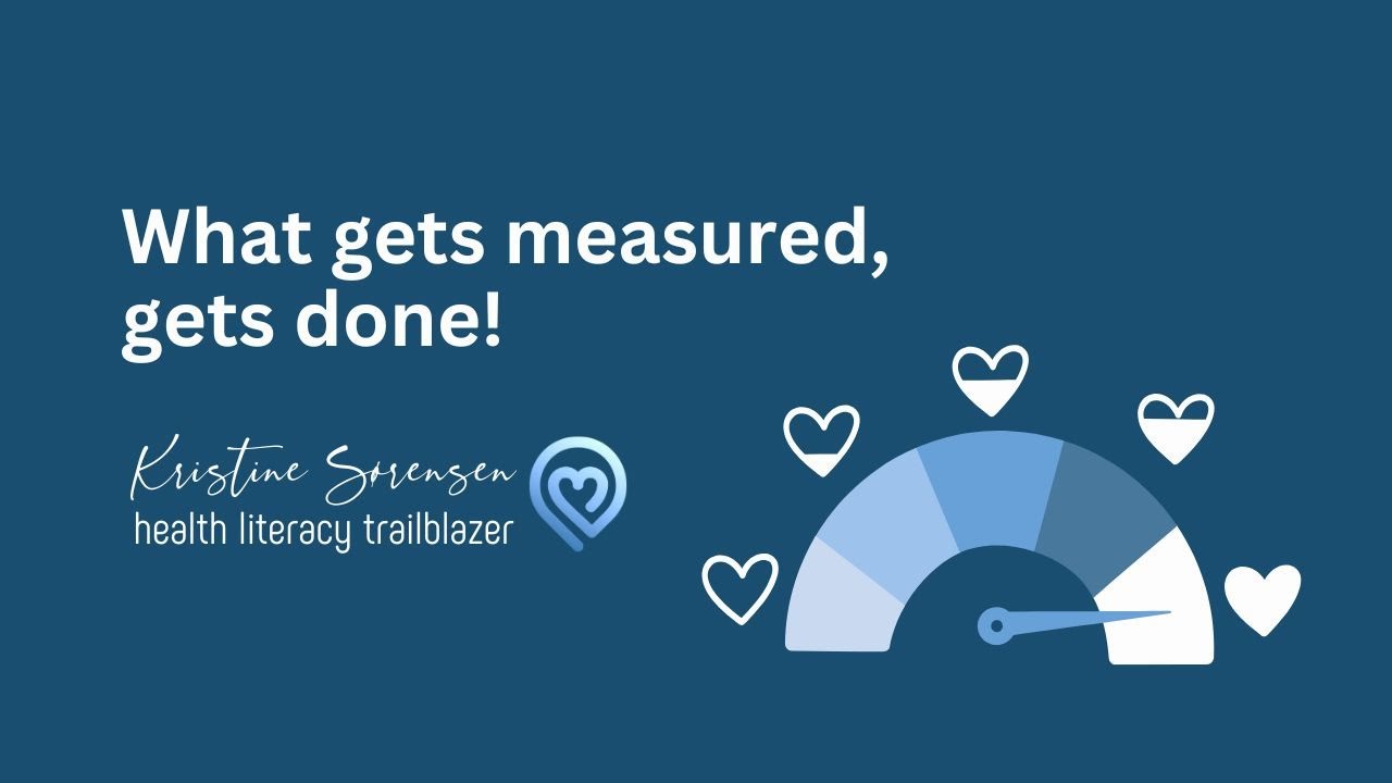 What gets measured, gets done! - YouTube