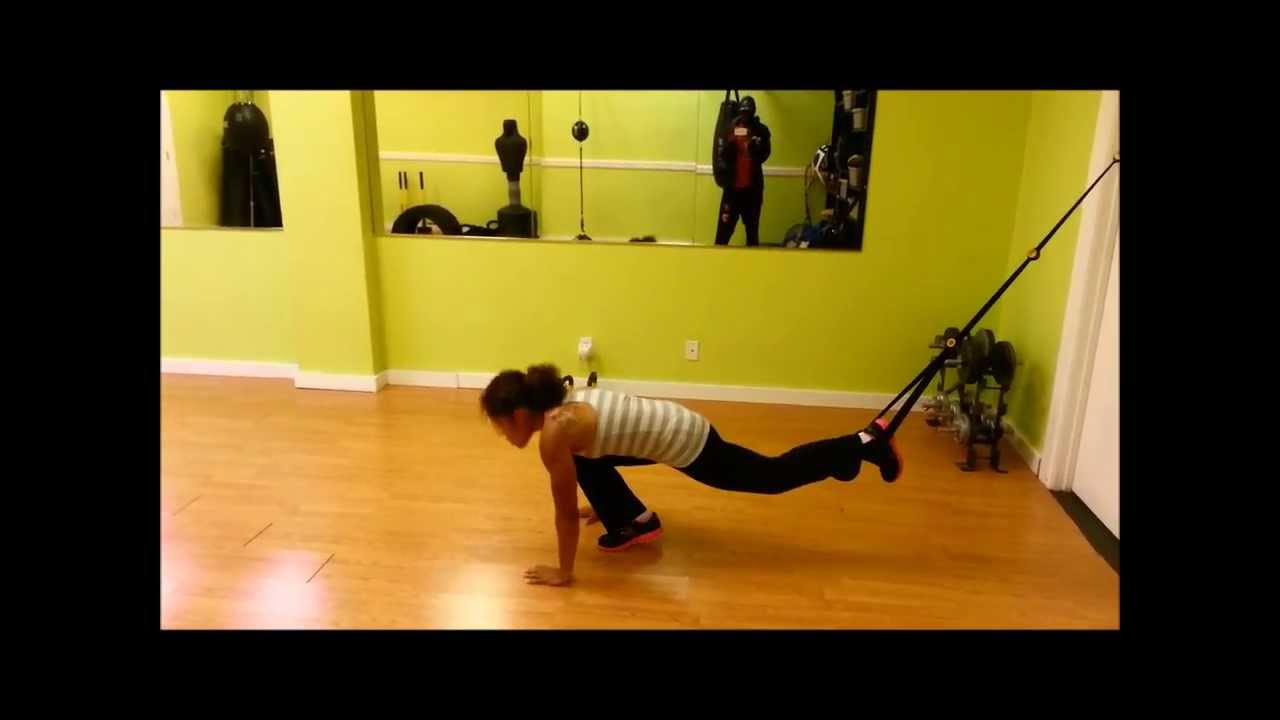 TRX Balance Lunge Pushup YouTube