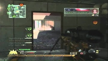 COD 6 MW2 Incredible Intervention Quick Scoping Clip on Terminal