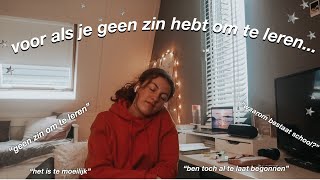 zo motiveer je jezelf om te leren ✩ Eva Rose