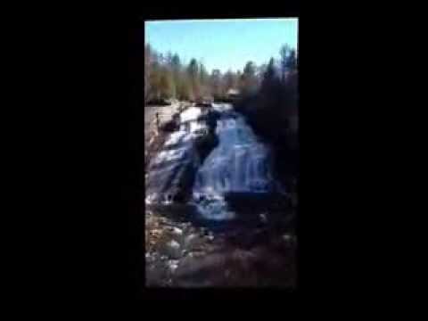 Triple Falls Waterfall Asheville North Carolina 1889 Whitegate