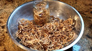 Dehydrated Onions.