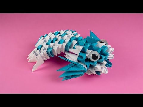 Create Your Own 3D Origami Fish – Fun and Easy Tutorial!