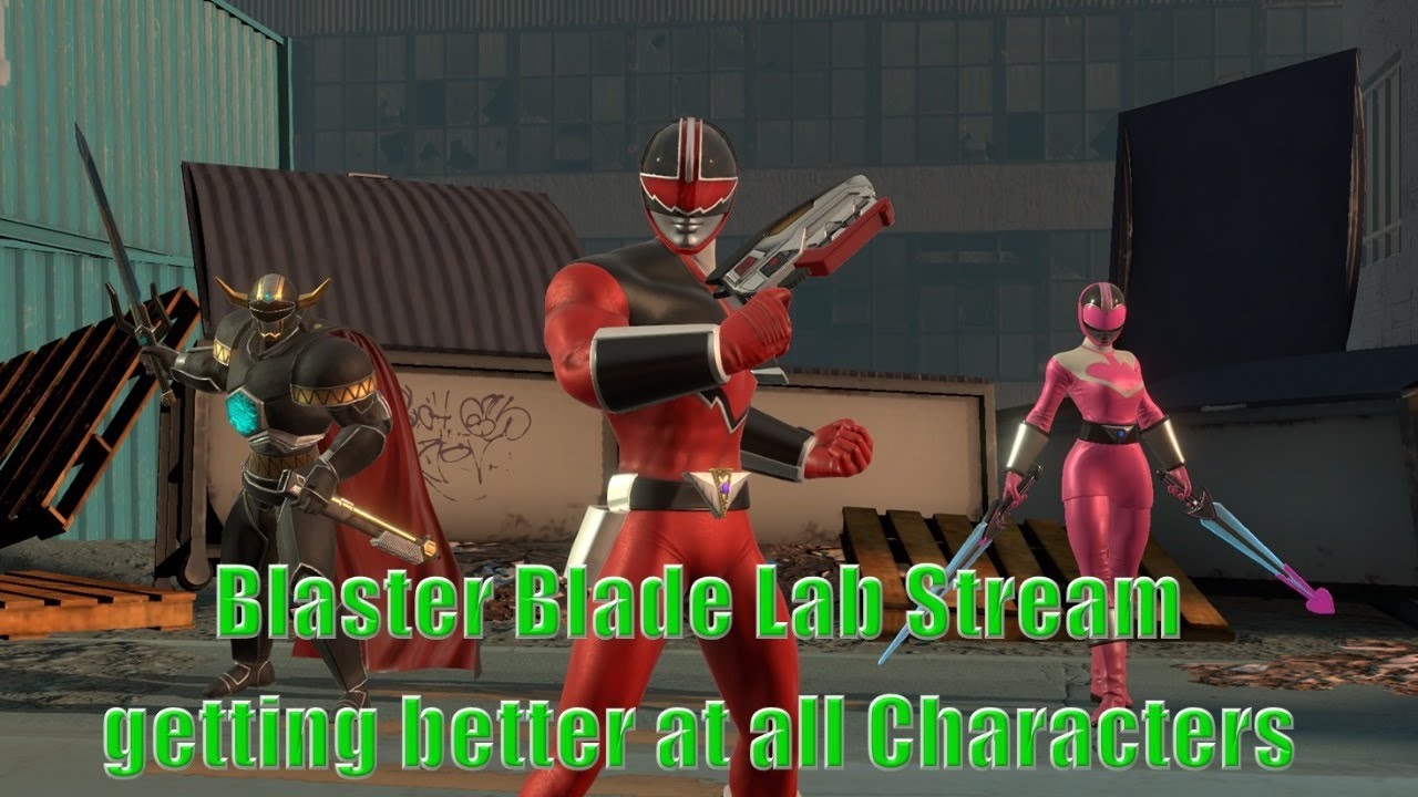 Lab Stream with Blaster Blade leaders | Power Rangers Battle for the ...