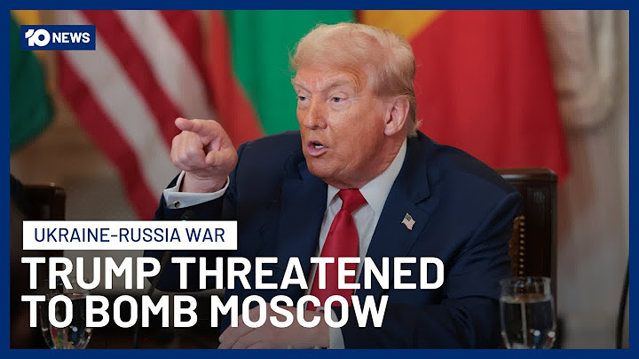 Leaked Audio Reveals Donald Trump Threatened To Bomb Moscow If Russia Invaded Ukraine | 10 News